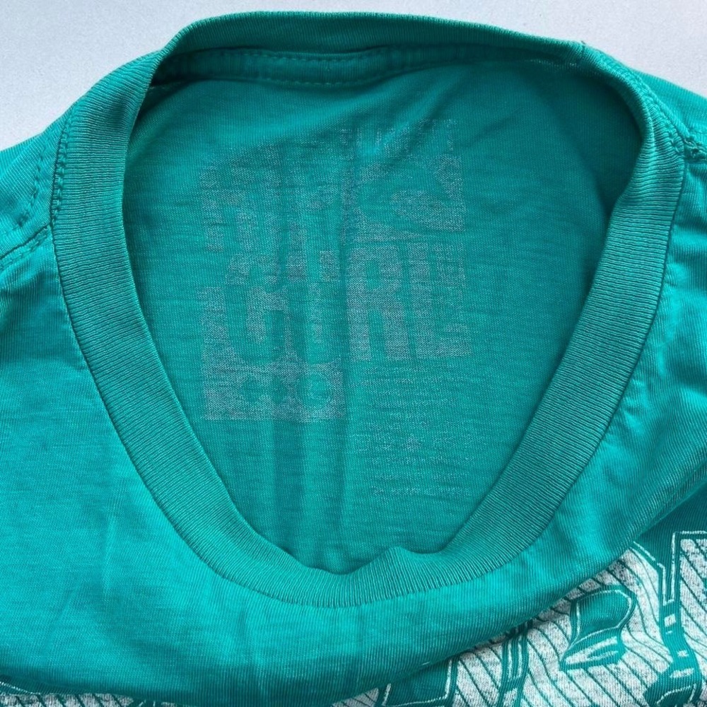 Turquoise Rip Curl Surfer Tshirt View 4